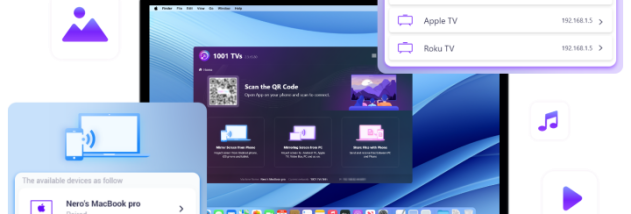 1001 TVs: Screen Mirror & File Transfer screenshot