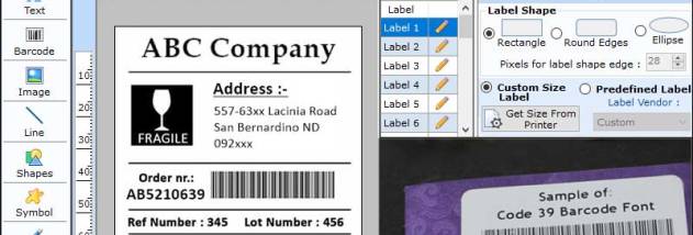 2D Barcode Software screenshot