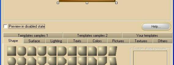 3D Button Visual Editor screenshot