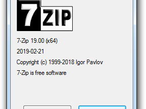 7-Zip screenshot