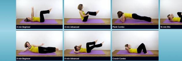 Abs Exercises screenshot