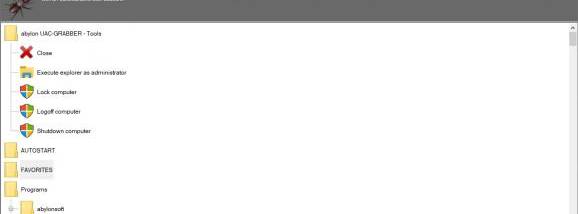 abylon UAC GRABBER screenshot