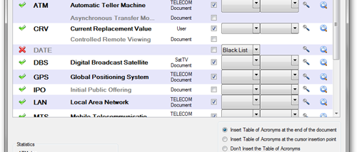 Acronyms Master screenshot