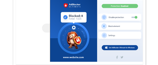 AdBlocker Ultimate for Chrome screenshot