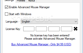 Advanced Mouse Manager screenshot