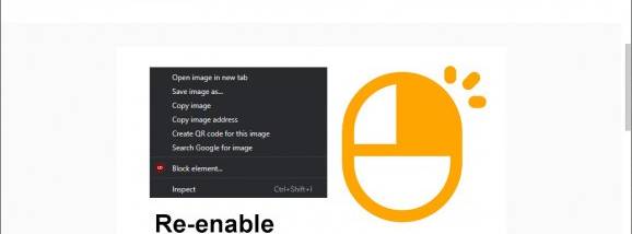 Allow Right-Click for Chrome screenshot