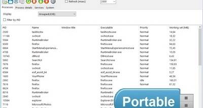 Alternate Task Manager Portable screenshot