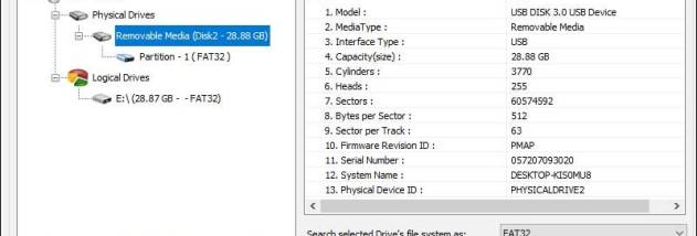 Android File Restore Program screenshot