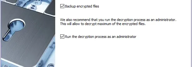 Avast Decryption Tool for AtomSilo and LockFile screenshot