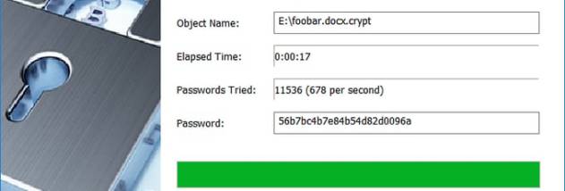 Avast Decryption Tool for Bart Ransomware screenshot