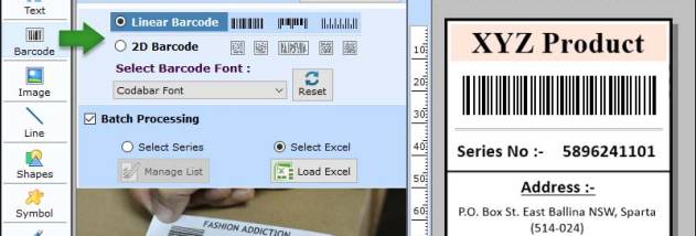 Barcode Generator Software for Industry screenshot