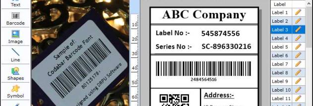 Barcode Label Generator screenshot