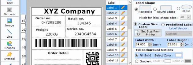 Barcode Label Maker screenshot