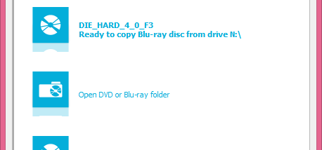 Blu-ray Copy 360 screenshot