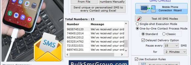 Bulk SMS PC to Mobile screenshot