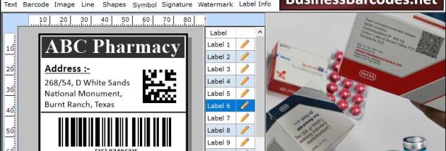 Business Barcodes for Healthcare screenshot