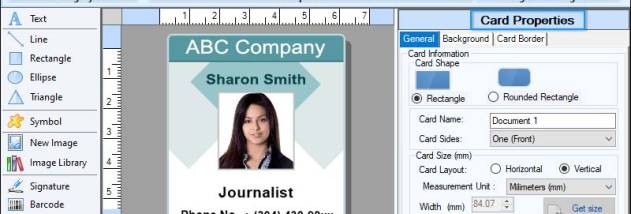 Business ID Card Design screenshot