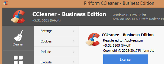 CCleaner Business Edition screenshot