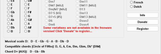 Chords Maker screenshot