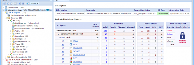 ClearDB Documenter screenshot