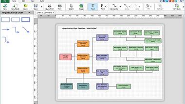 ClickCharts Free Diagram and Flowchart Maker screenshot