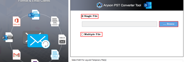 Convert PST to EML screenshot