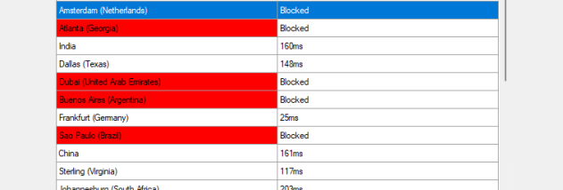 Counter Strike 2 Server Picker screenshot