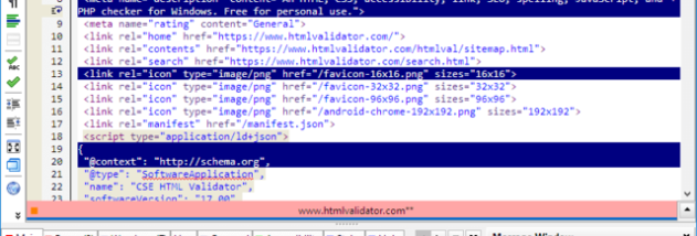 CSS HTML Validator Pro screenshot
