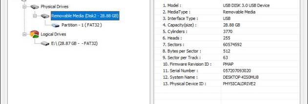 Data Restore USB Drive screenshot