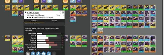 Destiny Item Manager Shortcut for Chrome screenshot