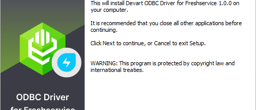 Freshservice ODBC Driver by Devart screenshot