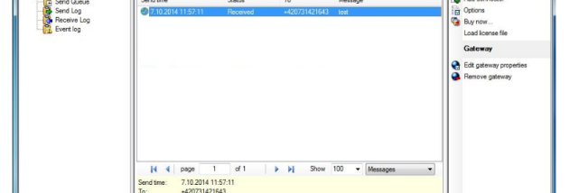 Diafaan SMS Server - full edition (formerly Diafaan Message Server) screenshot