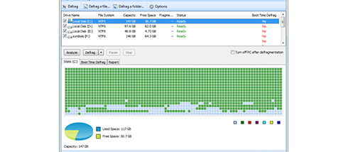 Disk SpeedUp screenshot