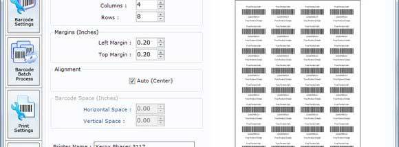 Distribution Industry Barcodes Software screenshot