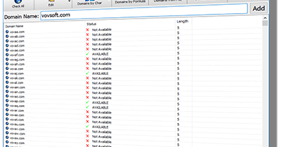 Domain Checker screenshot