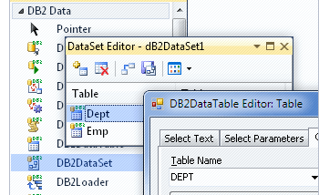 dotConnect for DB2 screenshot