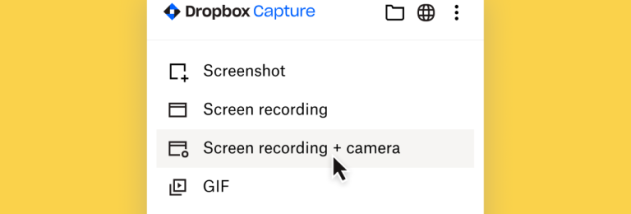 Dropbox Capture screenshot