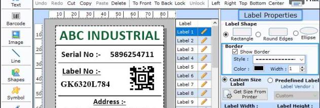 DRPU Barcode Generator screenshot