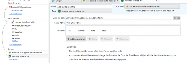 Email Parser screenshot