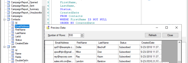 EmailOctopus SSIS Components by Devart screenshot