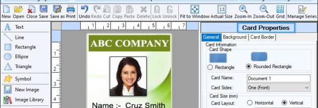 Employee ID Cards screenshot