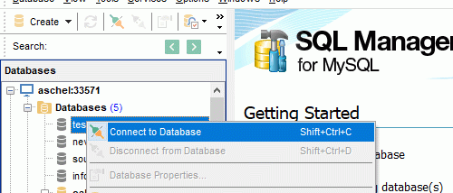 EMS SQL Management Studio for MySQL screenshot