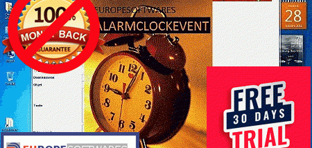 EuropeSoftwares AlarmClockEvent screenshot