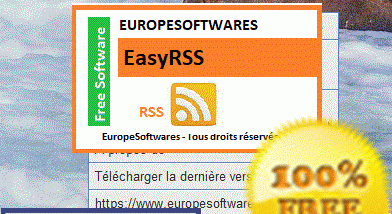 EuropeSoftwares EasyRSS screenshot