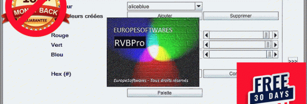 EuropeSoftwares RVBPro screenshot