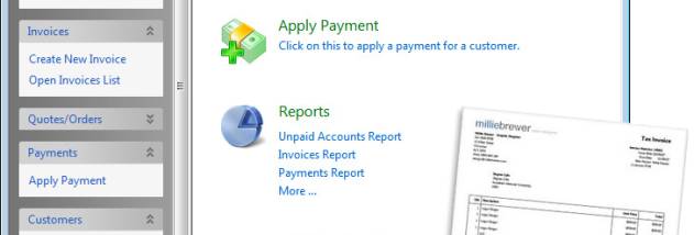 express invoice invoicing softwarre