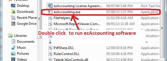 ezAccounting Software screenshot