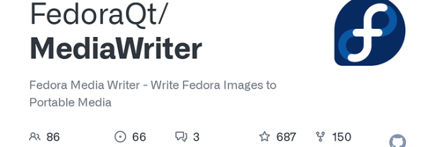 Fedora Media Writer screenshot