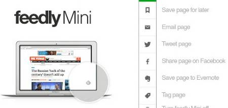 feedly Mini screenshot