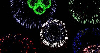 Fireworks 3D Screensaver screenshot